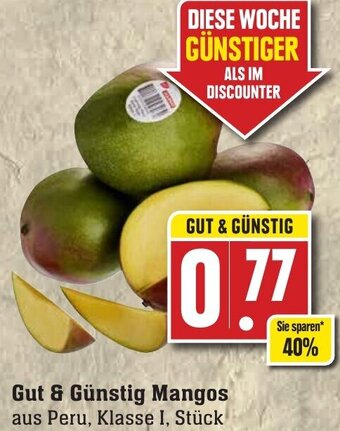 Edeka Neukauf Gut & Günstig Mangos Angebot