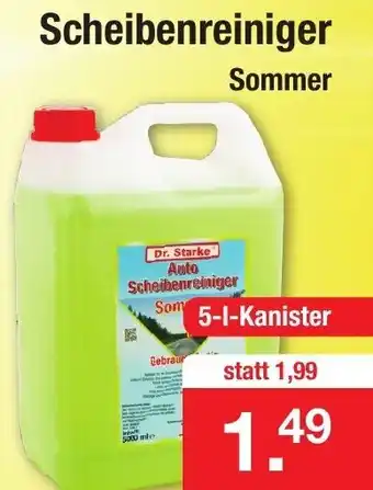 Zimmermann Scheibenreiniger Sommer 5L Angebot