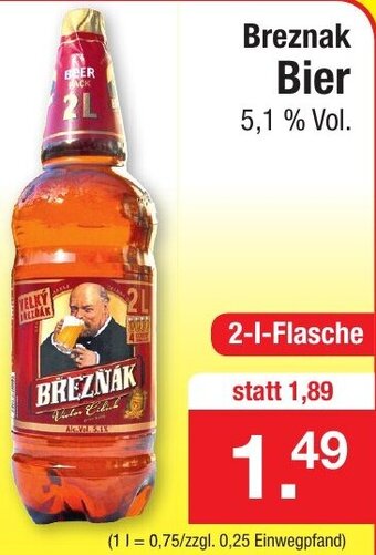 Zimmermann Breznak Bier 2L Angebot