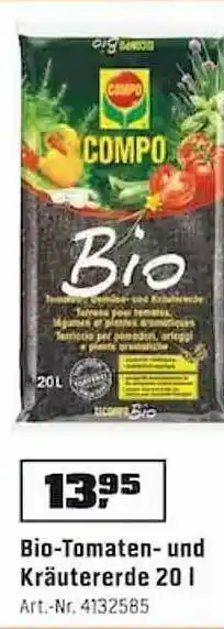 OBI Bio-tomaten- und kräutererde Angebot