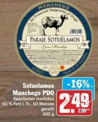 dodenhof Sotuelamos Manchego PDO 100 g Angebot