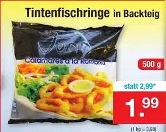 Zimmermann Tintenfischringe in Backteig 500g Angebot