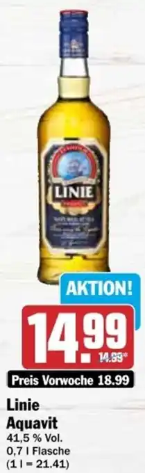 dodenhof Linie Aquavit 0,7 L Flasche Angebot