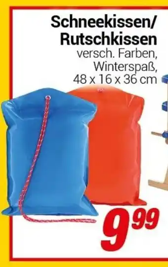 CENTERSHOP Schneekissen/Rutschkissen Angebot