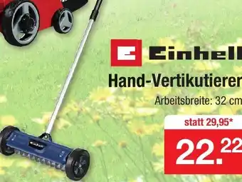 Zimmermann Einhell Hand Vertikutierer Angebot