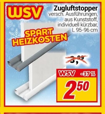 CENTERSHOP Zugluftstopper Angebot