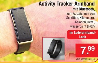 Zimmermann Activity Tracker Armband mit Bluetooth Angebot