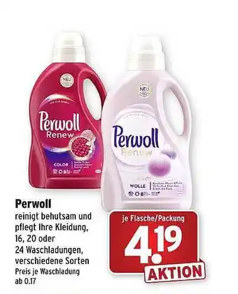 Wasgau Perwoll Angebot