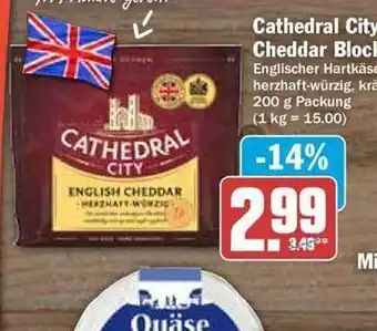 Hit Cathedral city cheddar block Angebot