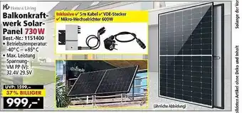 Norma24 Home&living balkonkraftwerk solar-panel 730w Angebot