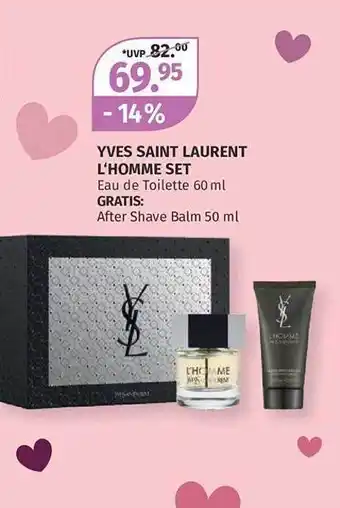 Müller Yves saint laurent l'homme set Angebot