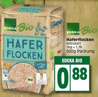 Edeka Edeka Bio Haferflocken 500g Packung Angebot