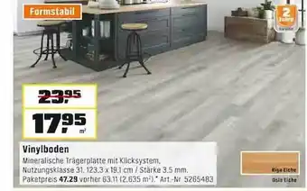 OBI Vinylboden Angebot