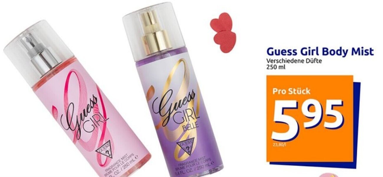 Guess Girl Body Mist 250 ml Angebot bei Action