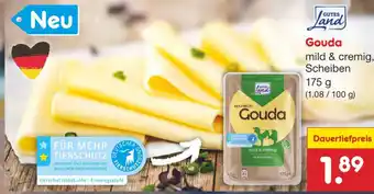 Netto Marken-Discount Gutes Land Gouda 175g Angebot