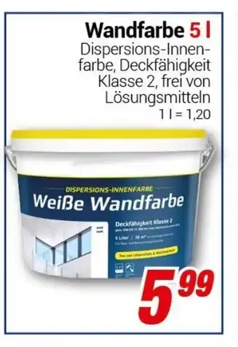 CENTERSHOP Wandfarbe 5L Angebot