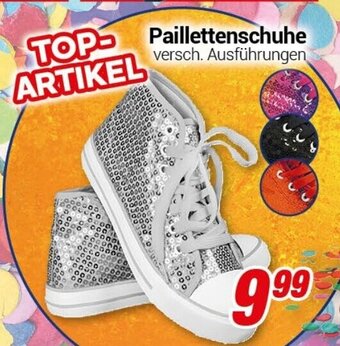 CENTERSHOP Paillettenschuhe Angebot