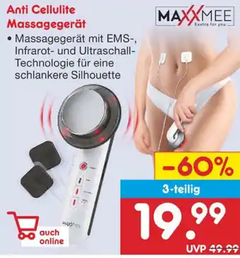 Netto Marken-Discount Maxxmee Anti Cellulite Massagegerät Angebot