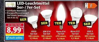 Norma I-glow led-leuchtmittel 5er- oder 7er-set Angebot