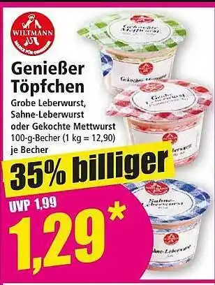 Norma Wiltmann genießer töpfchen Angebot