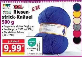 Norma Createll xxl-riesenstrick-knäuel Angebot