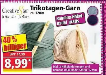 Norma Creative star trikotagen-garn Angebot