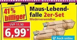 Norma Maus-lebendfalle 2er-set Angebot