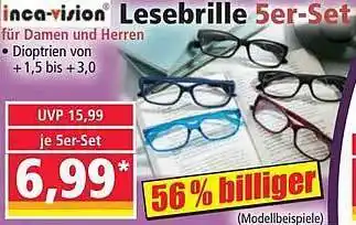 Norma Inca-vision lesebrille 5er-set Angebot