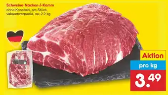 Netto Marken-Discount Schweine Nacken Kamm 2,2kg Angebot