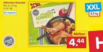 Netto Marken-Discount Hähnchen Schenkel 2,5kg Angebot