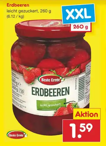 Netto Marken-Discount Erdbeeren 260g Angebot