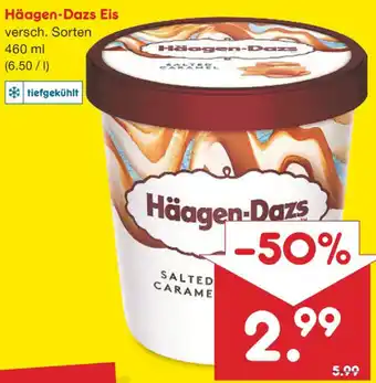 Netto Marken-Discount Häagen Dazs Eis 460ml Angebot