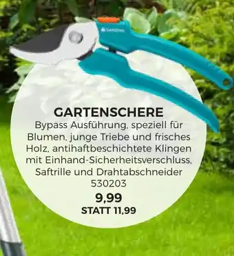 BBM Baumarkt Gardena Gartenschere Angebot