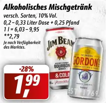 Simmel Alkoholisches Mischgetränk 0,2-0,33 Liter Dose Angebot