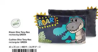 Nici Kissen dino tony-rex Angebot