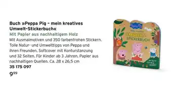 Tchibo Buch „peppa pig - mein kreatives umwelt-stickerbuch“ Angebot