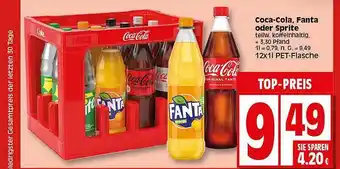 Elli Markt Coca-cola, fanta oder sprite Angebot