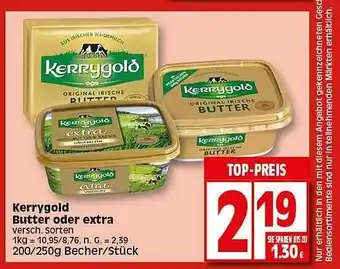 Elli Markt Kerrygold butter oder extra Angebot