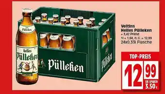 Elli Markt Veltins helles pülleken Angebot