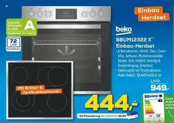 Euronics XXL Beko bbum12322x einbau-herdset Angebot