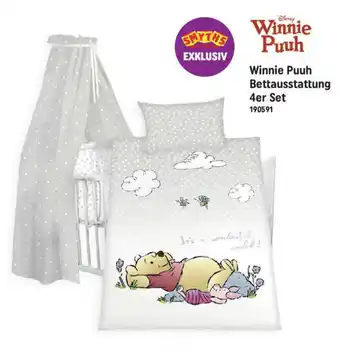 Smyths Toys Winnie Puuh Bettausstattung 4er Set Angebot