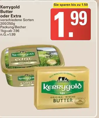 WEZ Kerrygold Original Irische Butter / Extra 200/250g Angebot