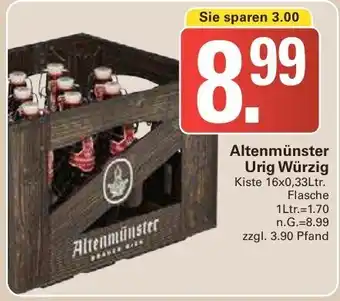 WEZ Altenmunster Urig Wurzig 16*330 ml Angebot