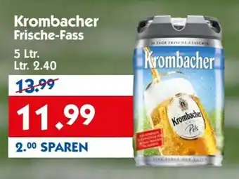 Hol'ab Getränkemarkt Krombacher Frische Fass 5 Ltr. Angebot