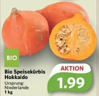 Combi Bio Speisekürbis Hokkaido 1 kg Angebot