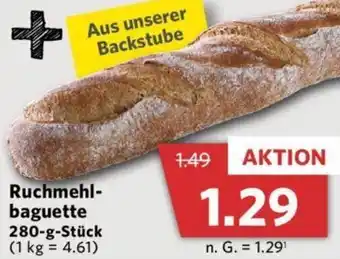 Combi Ruchmehlbaguette 280 g Stück Angebot