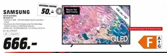 MediaMarkt Samsung 4K QLED TV 55" | GQ55Q60BAU Angebot