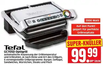 Edeka Herkules Tefal GC705D Optigrill Angebot