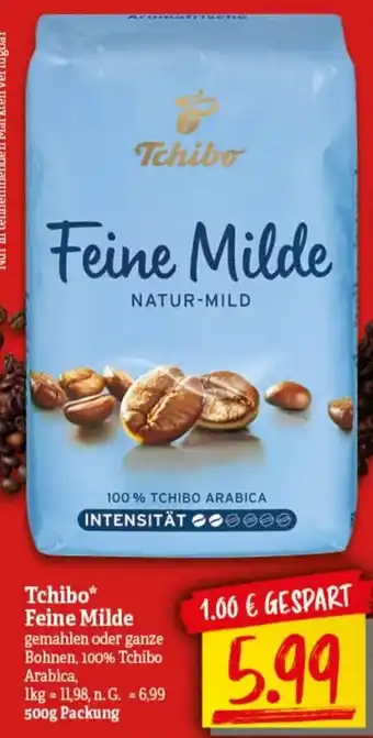 nah & gut Tchibo Feine Milde 500g Angebot