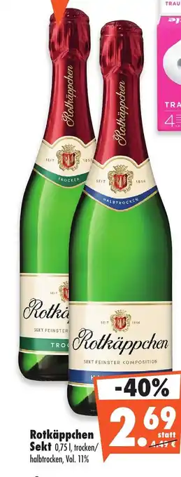 Mäc Geiz Rotkappchen Sekt 750ml Angebot